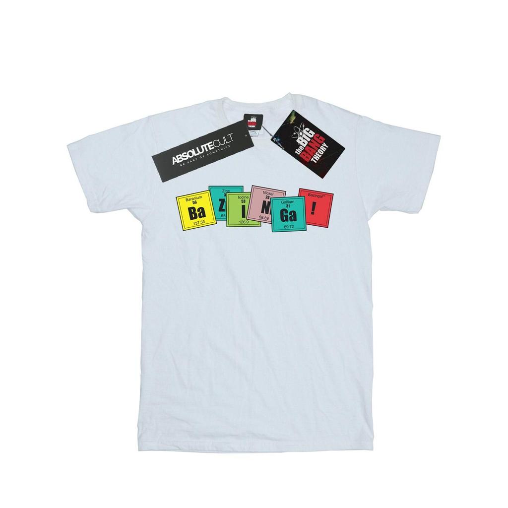 The Big Bang Theory Boys Bazinga Elements T-Shirt