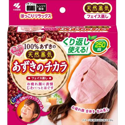 Kiribai Chemical Power of Azuki Face Steamer 1 шт. Специальный обогреватель для тела Нагревательные аксессуары Специальный обогреватель для тела