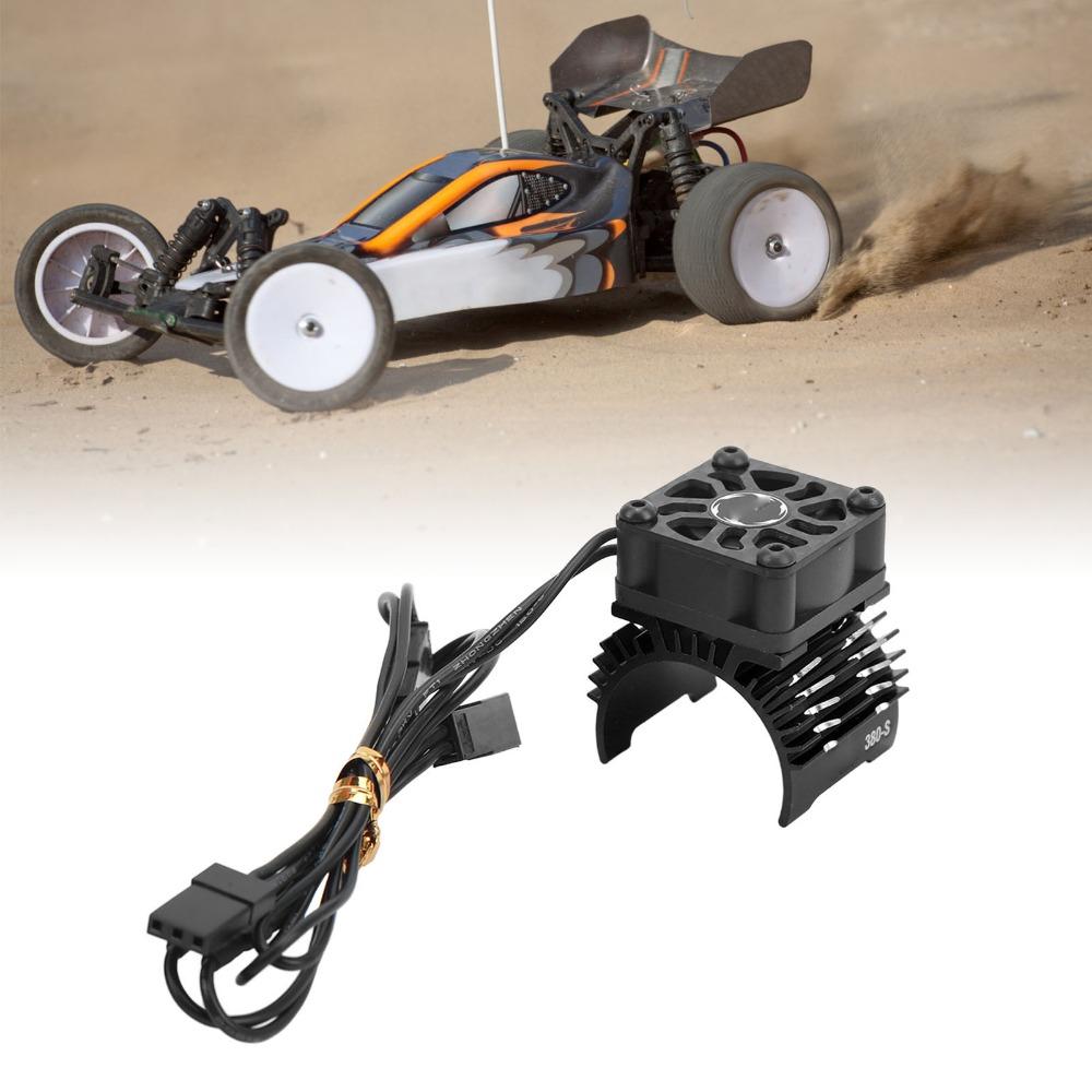 Aluminum Alloy RC Motor Cooling Fan Heatsink 8.4V RC Radiator Fan  RC Motor