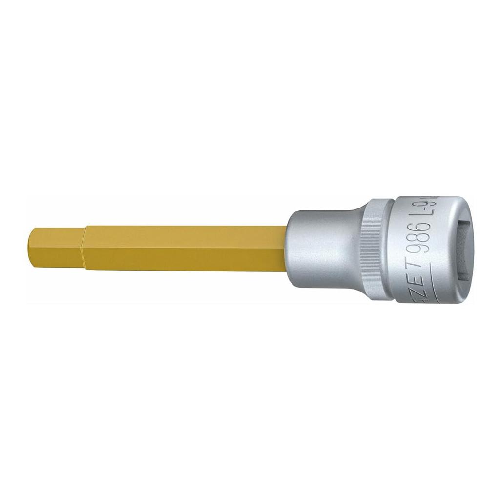 HAZET Long Hexagonal Socket (12.7mm Drive) 986L-9