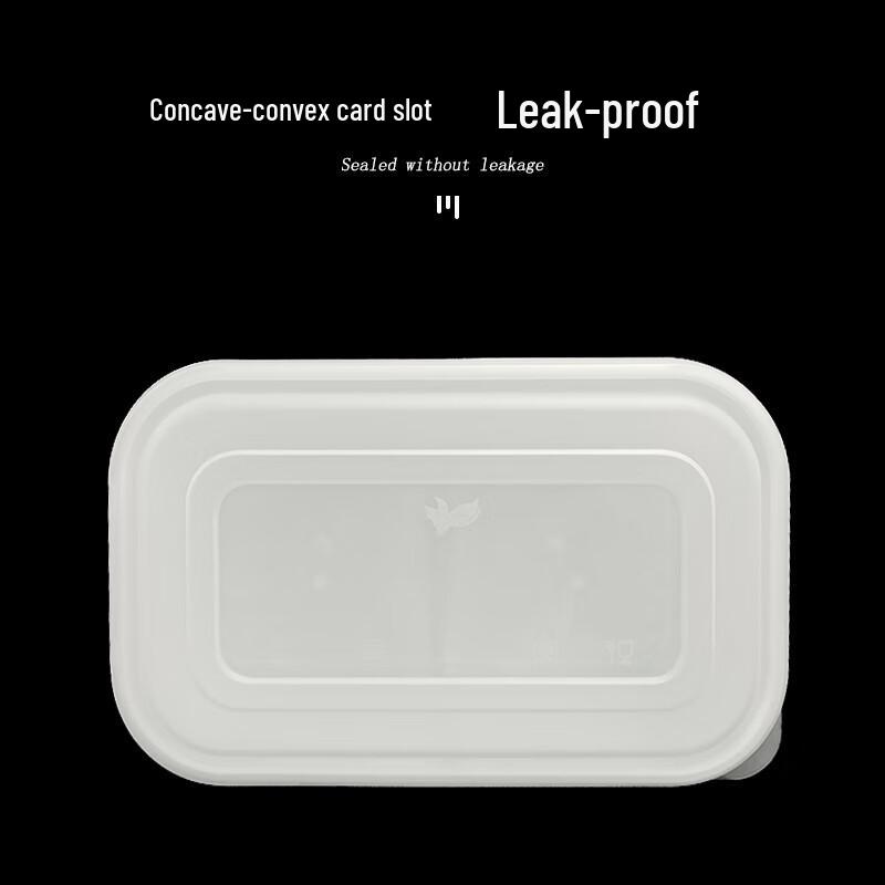 Disposable Japanese-Style Rectangular Meal Boxes