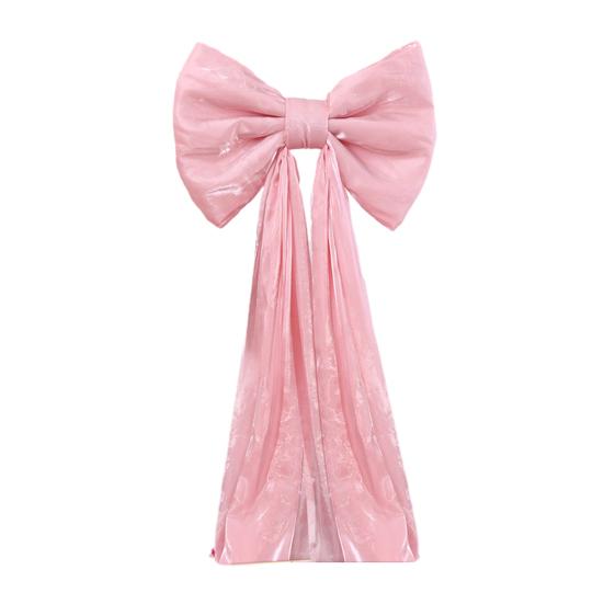 Очень большой бант Большие бархатные рождественские банты Верхушка для елки Праздничное украшение Бант Декор для вечеринки для помещений и улицы Многоразовый