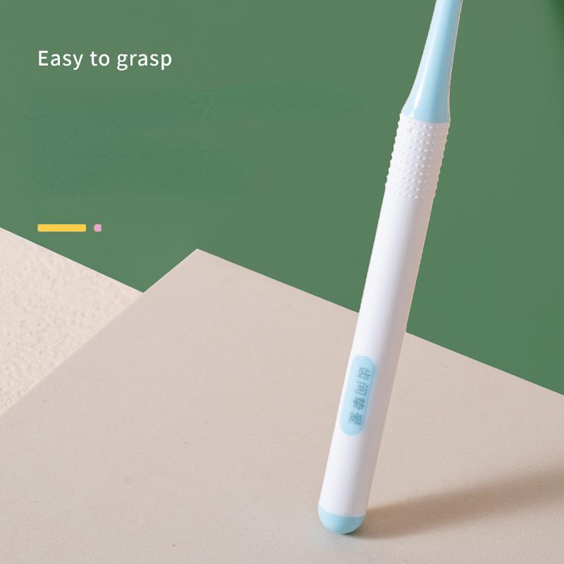 Three Side Soft Toothbrush Baby Oral Health Care with Antiskid Handle Kids 360° Clean Tooth Teeth Clean Brush Dental Care 3-12Y