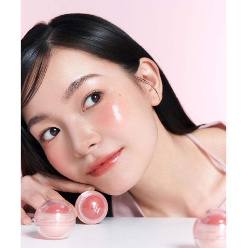 V A beAuty Mood Glow Pot Помада для губ и щек 4 цвета + Бесплатный брелок