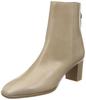 On Fashion Boots Square Toe Short Boots Beige [Lanvin Blue]