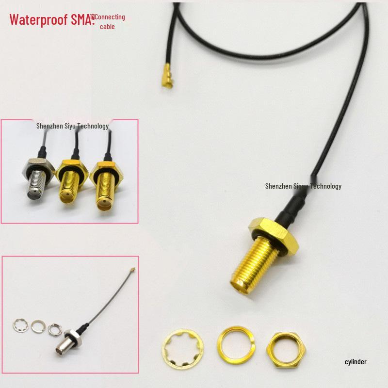 15-pin/13-pin SMA-k Female Antenna RF Connector Cable, RF1.37/1.13 Cable