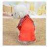 Cotton Dog Dress Princess Style Floral Cloud Shoulder Design Female Dogs