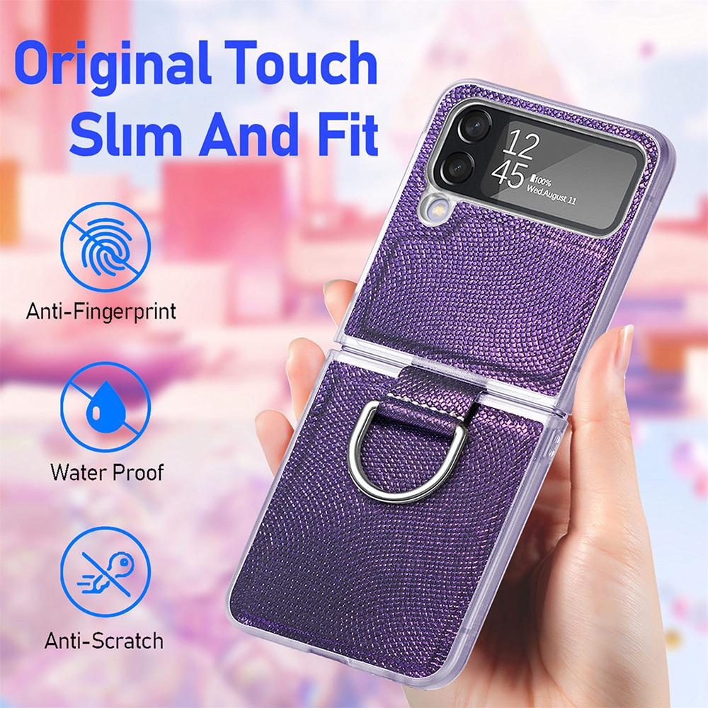 Чехол Samsun Zflip4 с кожаной текстурой, силиконовый чехол для Samsung Galaxy Z Flip 4 Zflip 4 Filp4 5g, защитный чехол для телефона 6,7 дюйма, 2022