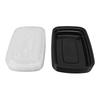 10Pcs Disposable Plastic Food Containers Meal Prep Containers Lidded Food Packaging Boxes Food