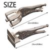 Adjustable Flat Nose Pliers High Hardness Locking Pliers  Electrician Maintenance