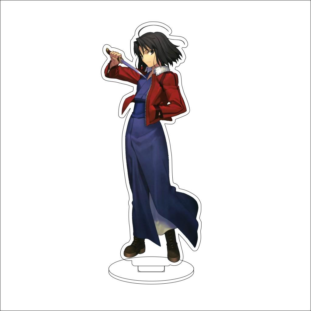 16 см Аниме Fate stay night Unlimited Blade Works Косплей Акриловая подставка Украшения Фигурка Тосака Рин Подставка Хэллоуинские подарки