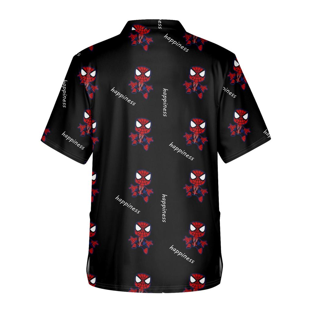 Мужской топ с коротким рукавом и V-образным вырезом с принтом нагрудного кармана