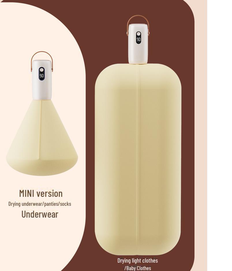 Компактная подвесная сушилка для белья Quick-Dry для небольших помещений с функцией удаления клещей и дезинфекции