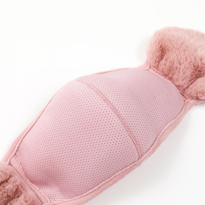 Зимняя теплая маска для лица с наушниками, ветрозащитная маска для езды на мотоцикле, велоспорта, лыж, женщин и мужчин, маски для пешего туризма, верховой езды, спортивный термоголовной убор