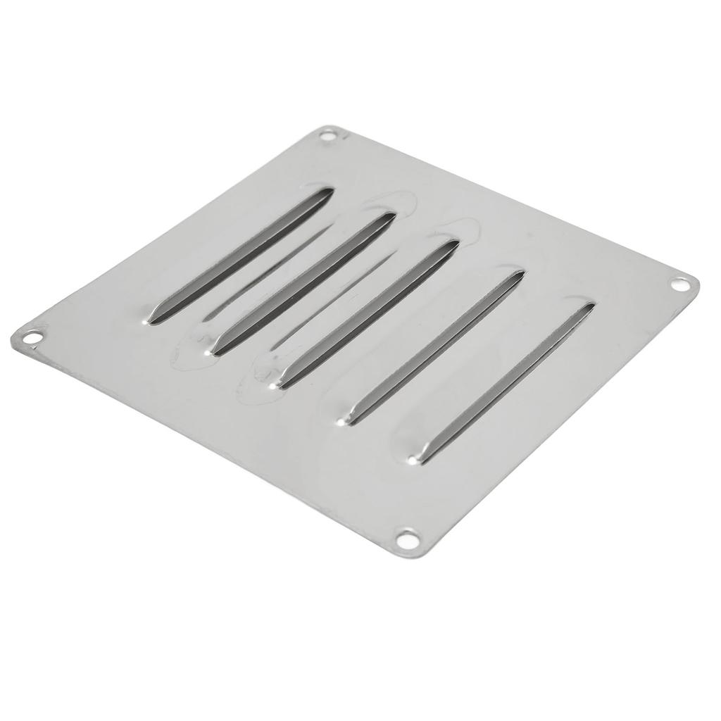 Boat Cabin Vents 12x12cm Stainless Steel Boat Air Vent Professional Corrosion Resistant Shutter