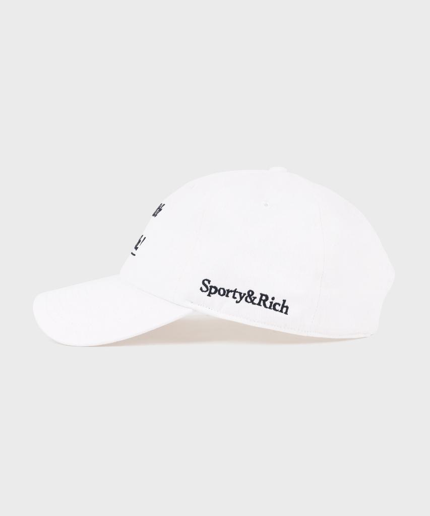 Кепка SPORTY&RICH Здоровье – это богатство - Белая R265Aoh009