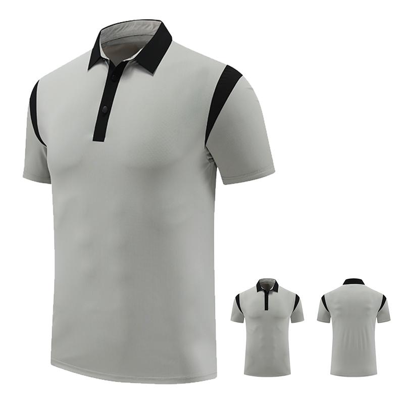 Mens Sport Casual Short Sleeve T-shirt Running Fitness Top Clothing Dry Fit Polo Shirts for Men Golf Sweatshirt Tennis Tracksuit