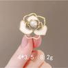 Fashion Pearl butterfly Rhinestone Brooches For Women Elegant Metal Fixed Clothing Pins Daily High-end Jewelry wholesale