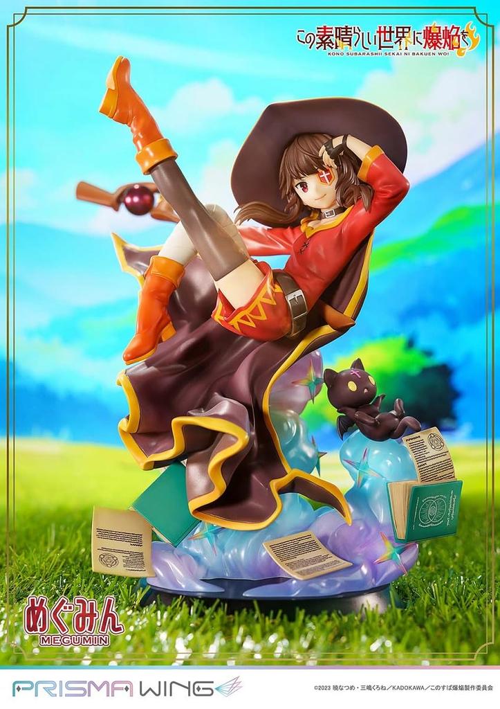 PRISMA WING TV Anime In This Wonderful Megumin Scale Complete Figure "Explosions World!" 1/7