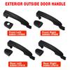Набор автомобильных высококачественных новых наружных дверных ручек спереди слева/справа для KIA Sportage 2005-2010 82651-1F000 