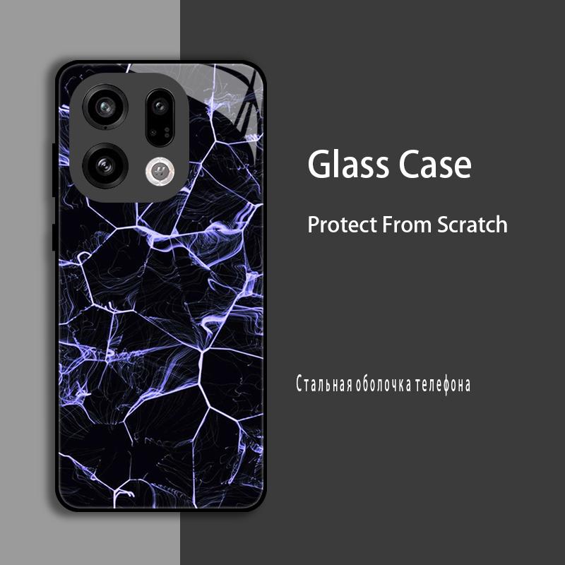 Для OPPO Find X9 X 9 Pro Чехол Крышка Чехол из закаленного стекла Жесткий Противоударный Чехол-бампер для OPPO Find X8S X8 Ultra Защитный чехол