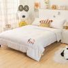 Snoopy Travel Style Fiber Quilt