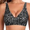 Plus Size Womens Seamless Wirefree Full Cup Bra Comfort Everyday Support