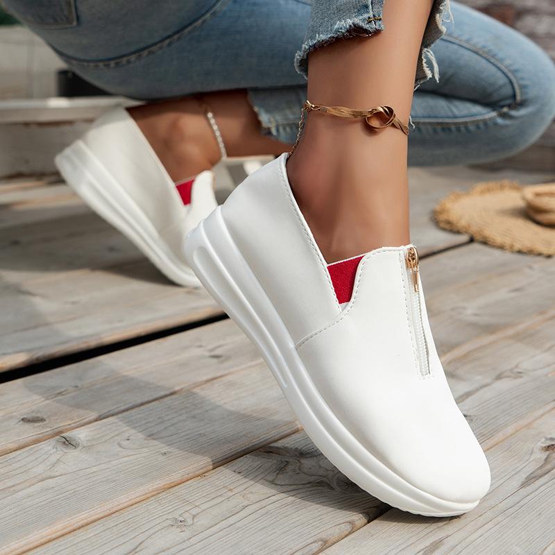 Women's Fashion Outdoor Plus Size Casual Lazy Shoes Summer Women's Board Shoes Flat Shoes