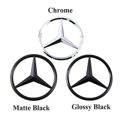 3D ABS Черная Звезда Логотип на Задний Багажник Для Mercedes Benz W203 W204 W205 W212 W213 W176 W177 W222 W223 W117 W246 X156 X253 Аксессуары IB2