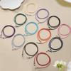Korean Fashion Anti-Slip Waxed Cord Eyeglass Chain for Kids - Sunglasses Neck Strap with Anti-Drop Lanyard.