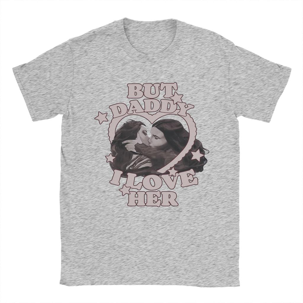 But Daddy I Love Her Aubrey Plaza Green Witch T Shirt Unisex 100 Cotton Novelty TShirt O Neck Tee Shirt Short Sleeve Clothing