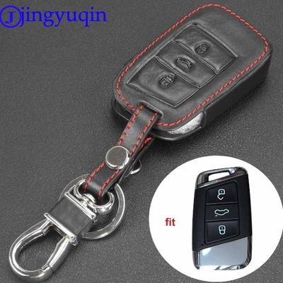 Jingyuqin Кожаный пульт для Volkswagen Golf 4 5 6 7 MK7 GTI Passat B5 B6 Jetta mk5 mk6 Touran Polo Tiguan Magotan Passat B8 A7