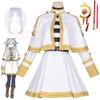 160cm Sousou No Frieren Cosplay Props Frieren Fantasia Costume Coat Shirts Outfit Fantasy Women Adult Carnival Party Clothes