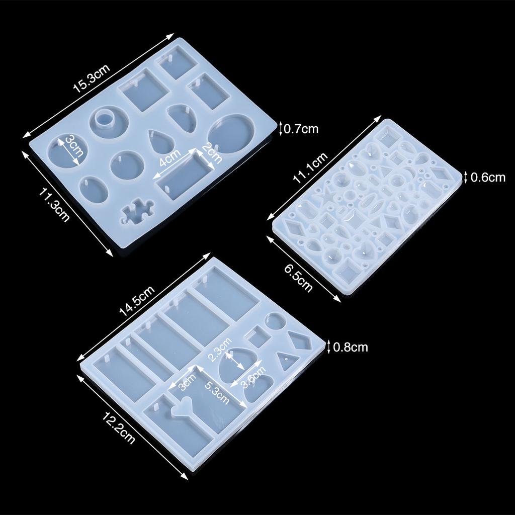 1 Pack Perforated Silicone Mold Break Apart Wax Melt Mould Easy Release Durable for DIY Crystal Dropper Handmade Jewelry