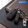 Leather Car Key Fob Cover For BMW 1 2 3 4 5 67 Series F20 F30 F10 F01 X1 X3 X4 X5 X6 M3 M4 M5 M6 F48 F25 F15 E89 Key Case Holder
