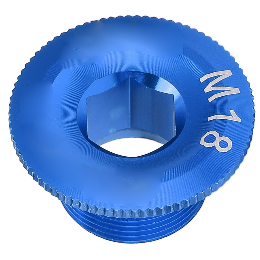 CANSUCC M18 Mountain Bike Crank Cover Screws Rustproof Bicycle Crankset Arm Fixing ScrewBlack