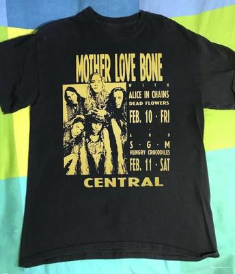 Футболка унисекс Mother Love Bone band Central Tour UU990