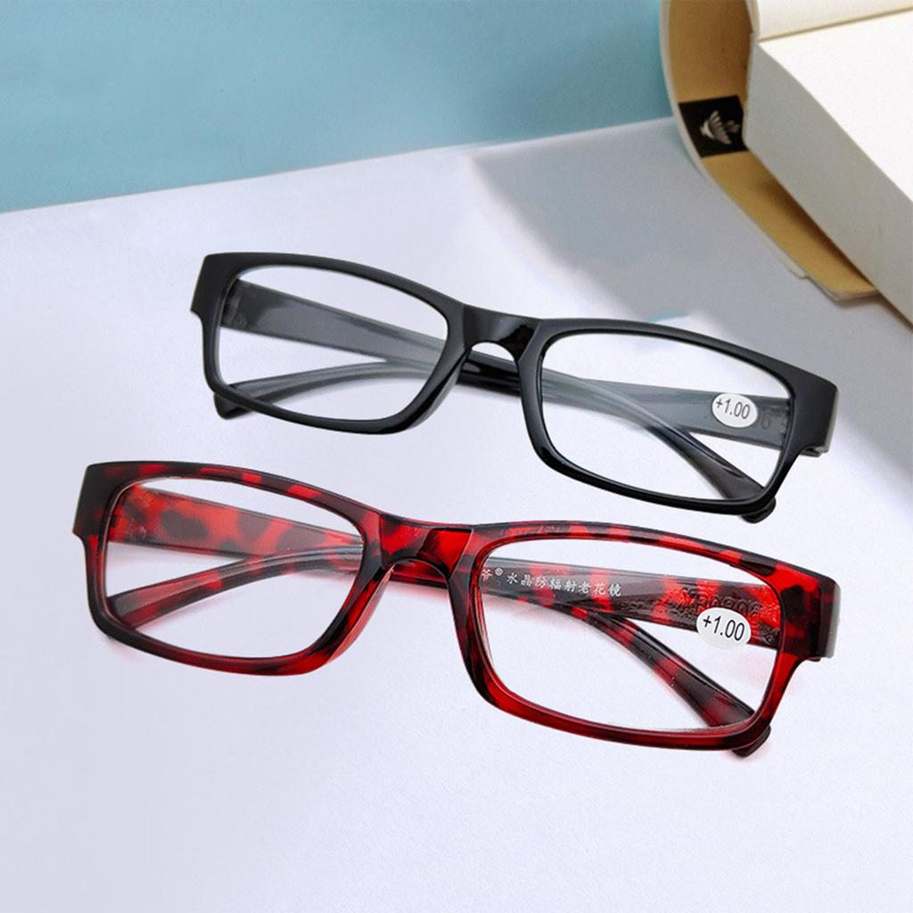 Пластиковые очки для чтения Очки для чтения из смолы Сверхлегкие очки для чтения Очки для выставочного чтения