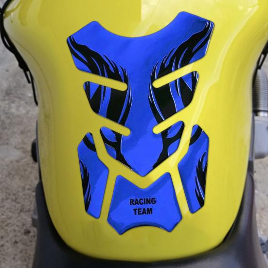 Универсальная 3D наклейка на бензобак мотоцикла, самоклеящаяся, сильная липкость, водонепроницаемая, легко наносится