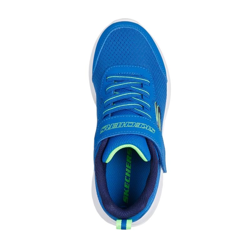 Skechers Детские Bounder-Techrox Удобные Универсальные Модные Простые Низкие Повседневные Кроссовки Детские Синий 403906L-BLU