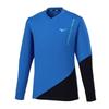 Mizuno Tennis Light Easy To Move Blue X Black Sweatshirt, 62MCB511, Moisture-Wicking, Quick-Drying, In,