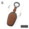 Натуральная кожаная крышка для ключа SsangYong Korando/Rexton, пряжка из сплава