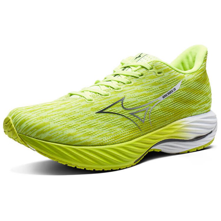 Mizuno Wave Rider 28 'Neo Lime' Sneakers J1GC240309