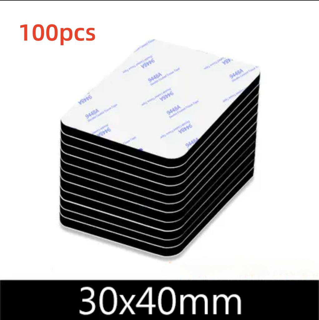 50/100pcs Traceless Double-sided Adhesive Velcro Carpet Tablecloth Anti Slip Sticker Bed Sheet Sofa Cushion Fixing Velcro Accessories