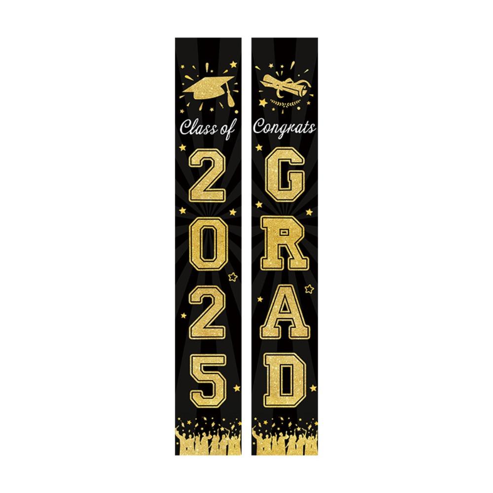 Congrats Grad Graduation Photography Backdrop Graduates Theme Background  School Party Decor