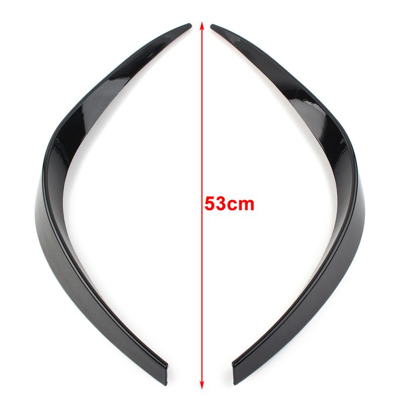 Car Front Bumper Splitter Spoiler Canard Trims For - Mercedes Benz W177 A-Class A35 A180 A200 A220 A260