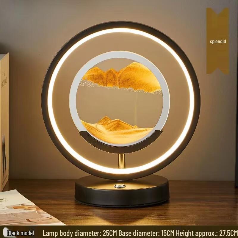 Креативный 3D ночник с живым песком