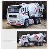 1/40 Scale Diecast Alloy Electric Mixer Car Model Metal Heavy Cement Mixe Truck Vehicles Car Model Sound and Light Childrens Toys Gift