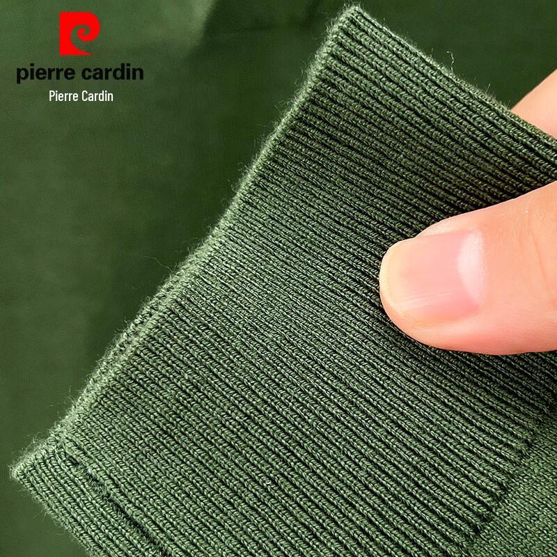 Мужской трикотажный свитер поло Pierre Cardin из смесового кашемира, можно стирать в машине