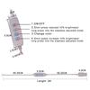 Светодиодный диммер-удлинитель DC5V, Удлинительный кабель для регулировки яркости и подбора цвета, Контроллеры диммирования для светодиодного освещения, светодиодной ленты
